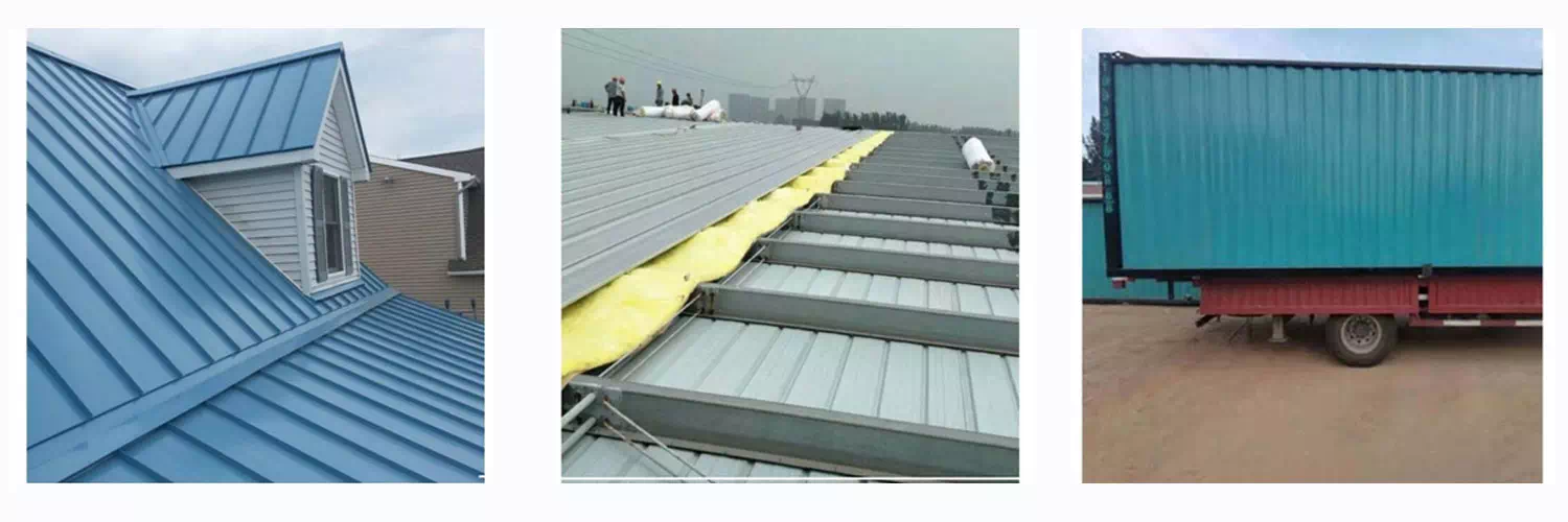 Corrugated aluminum roofing plate