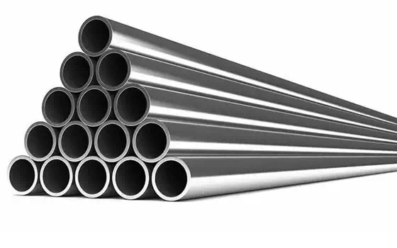 Hollow strip of round steel - stainless steel tube