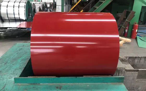 Coated aluminum coil production process in 5 steps