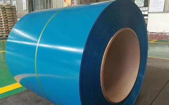 What are the main aspects of the good quality of color coated rolls