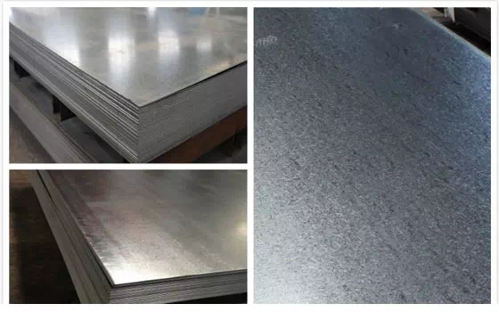 The production method of galvanized steel plate