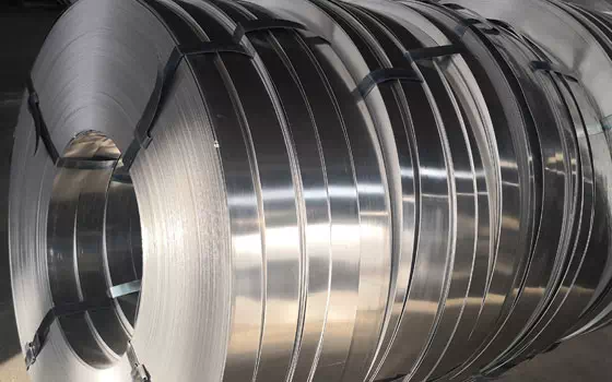 Galvanized steel strips