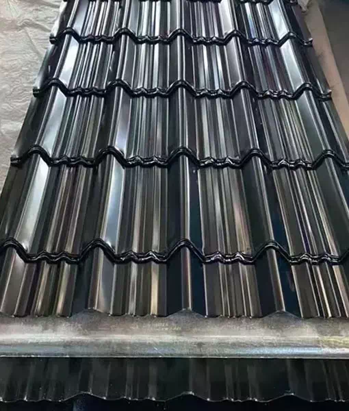 34 Corrugated Prepainted Color Roof Tiles