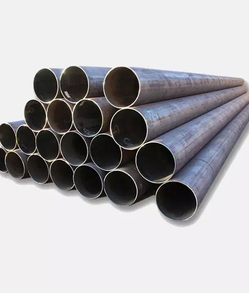 Hot Rolled Black Welded Steel Tube 1020 1045 Carbon Steel Pipe For Construction