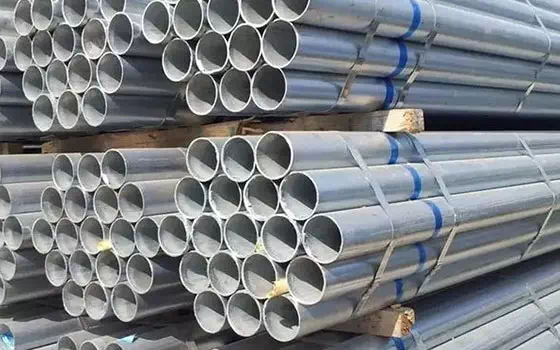 Galvanized steel pipe details and uses